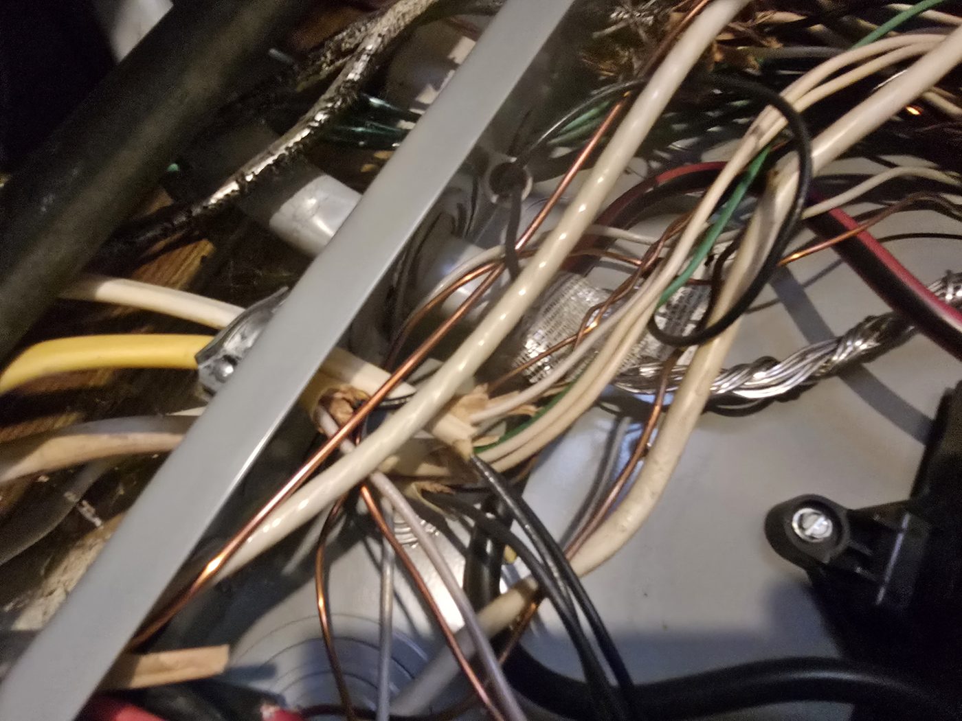 Electrical panel field photo